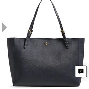 Tory Burch large navy tote!